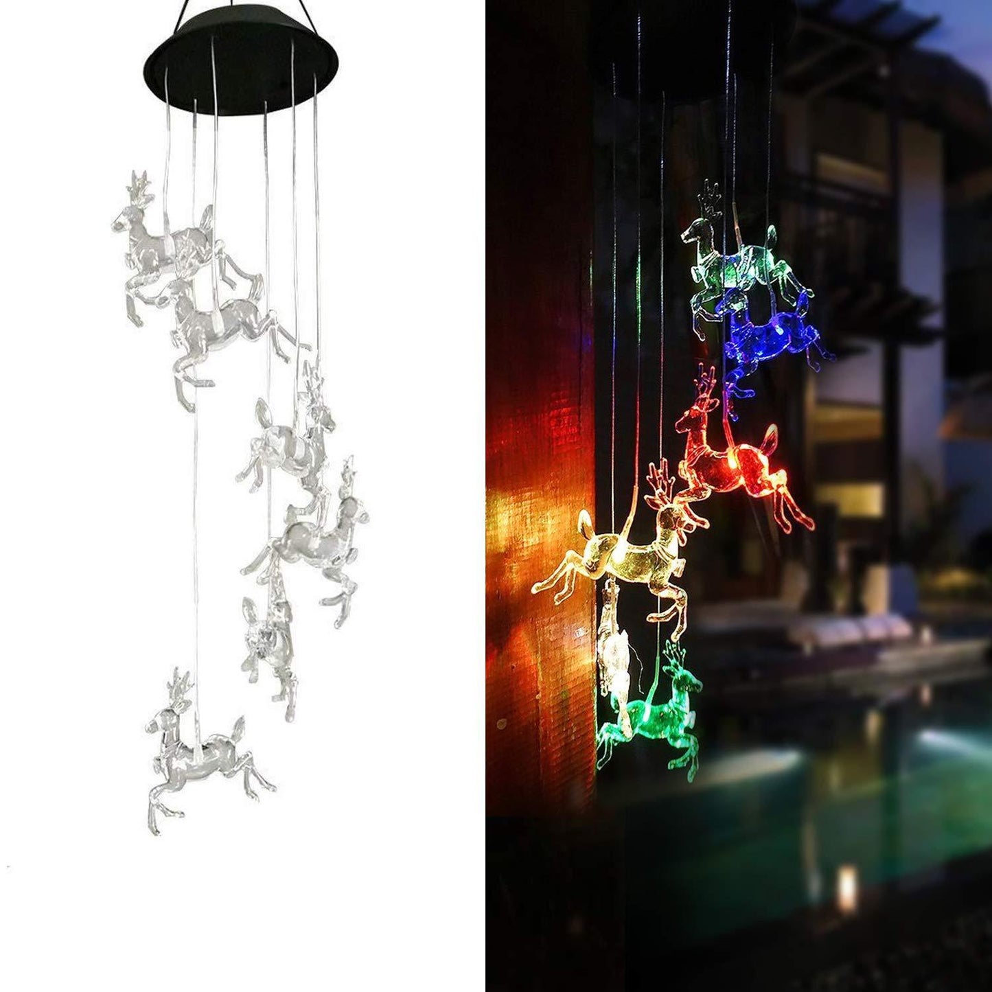 Elk Solar Wind Chimes